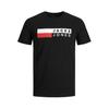 Jack And Jones Mens Logo Plus Short-Sleeved T-Shirt