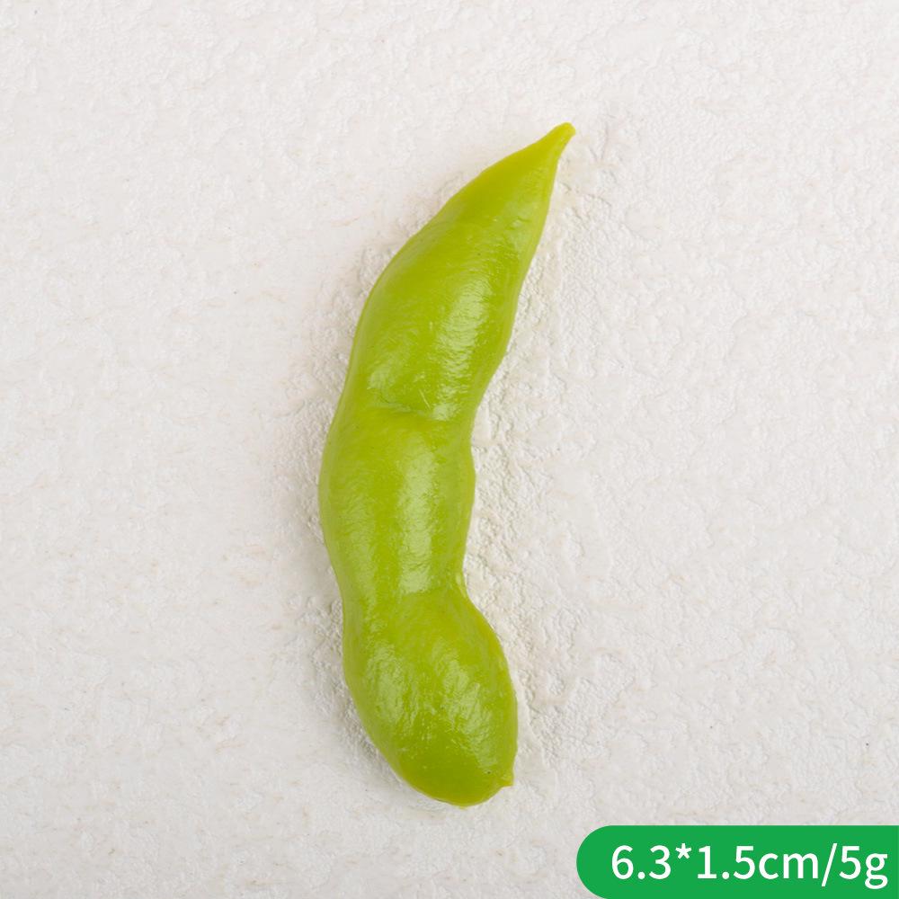 

Забавный реквизит Эдамаме из ПВХ - Искусственная модель овоща для ресторанов