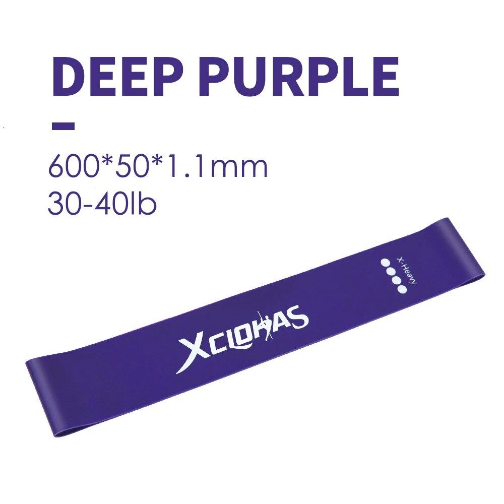 Elastiska band för Fitness Motståndsband Träning Gym Styrketräning Fitness Gummi Pilates Sport Crossfit Träningsutrustning