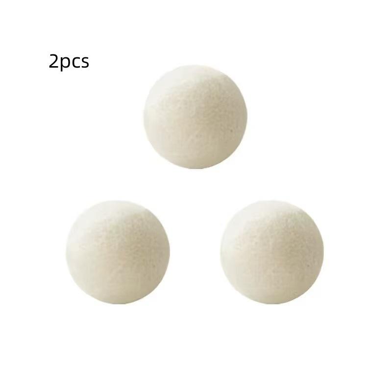 Felt, wool ball drying ball,dryer specific anti-static cleaning ball,anti winding and anti wrinkle fluffy laundry cleaning ball белый