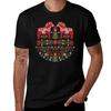 Scandinavian Dala Horse Swedish Folk Art Tshirt Mechanic Work Tee Shirt