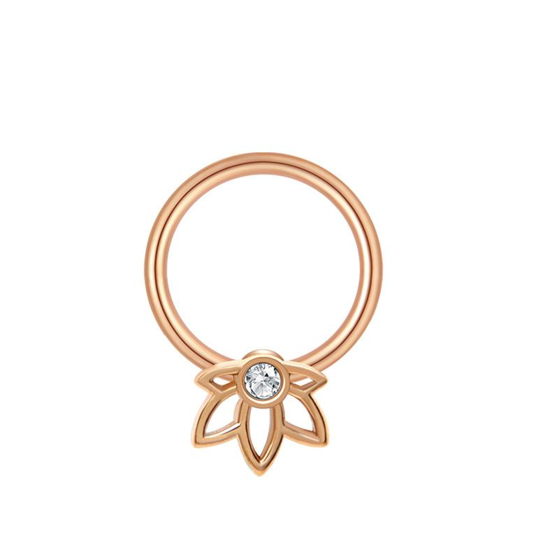 Inel nazal Punctură Personalitate La modă Europenii și americani Pot vorbi Bărbați și femei Inel nazal de oțel inoxidabil