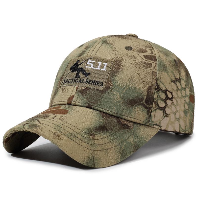 Unisex Camouflage Sun Protection Embroidered Dad Hat