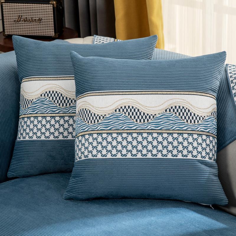 Μαξιλάρι καναπέ Απλό αντιολισθητικό μαξιλάρι χειμώνα Δερμάτινο κάλυμμα καναπέ Κάλυμμα τεσσάρων εποχών Πανί σενίλ