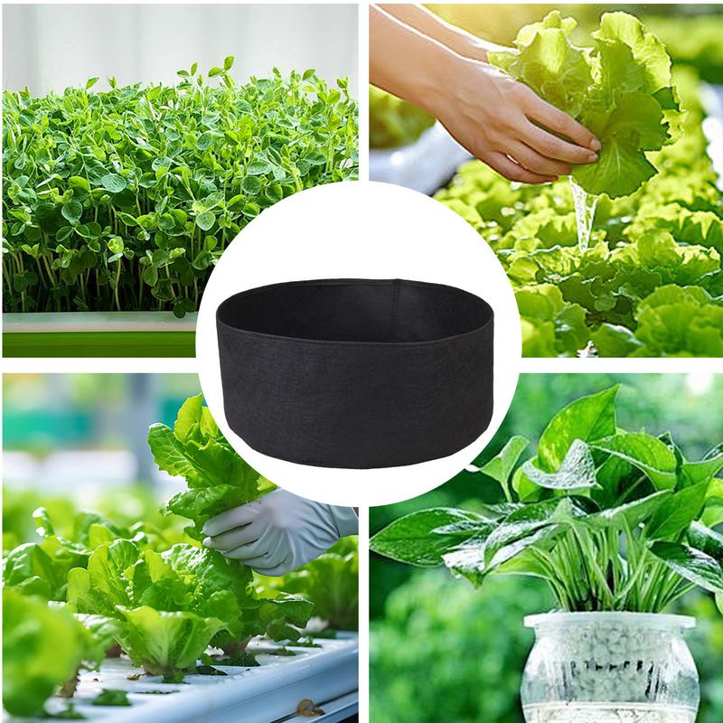 Plant Grow Bags Growing Bags For Vegetables 10X 10/15 Gallon Fabric Planter Pots With Aeration Reusable Container Gardening