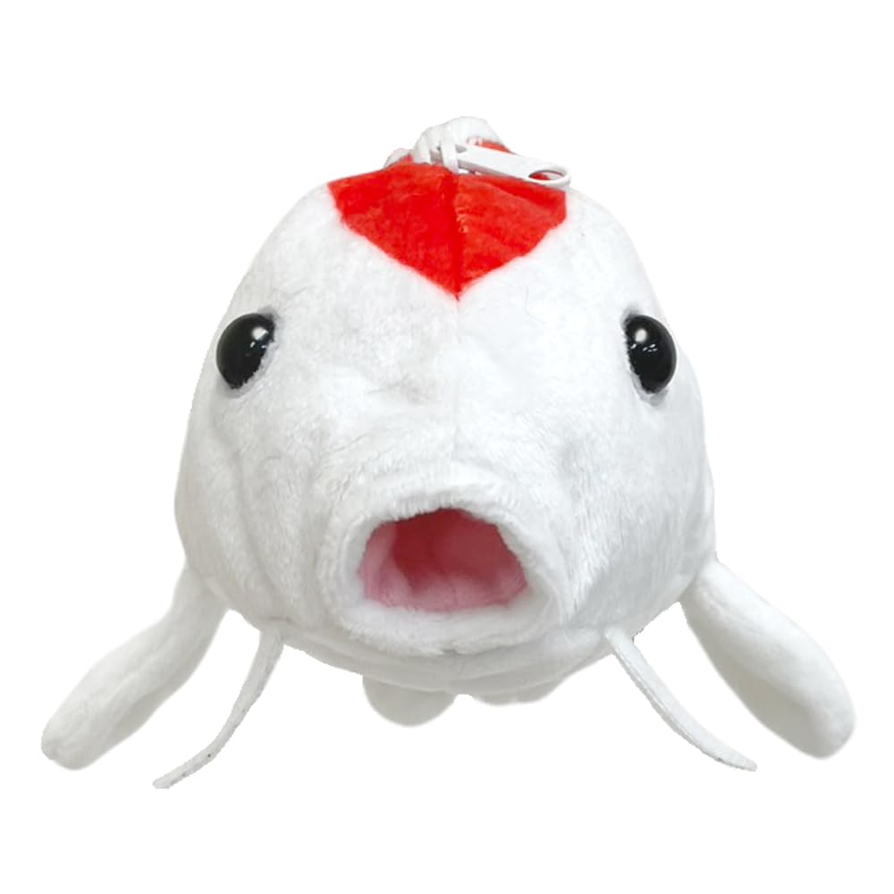 [BESTEVER] Wild Animal Pen Case Plush Pouch Pencil Case Nishikigoi Taisho Sanshoku Carp 48136