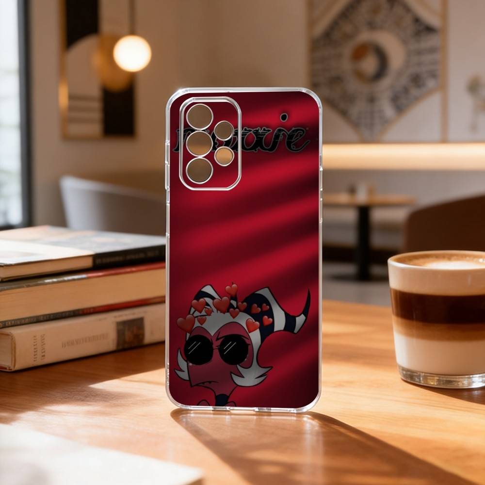 H-Helluva Boss M-Moxxie   Phone Case For Samsung S25,S24,S21,S22,S23,S30,Ultra,S20,Plus,Fe Transparent Cover