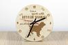 Boykin Spaniel, Swamp Poodle - clock with dog, wooden clock with engraving, personalised clock by Art-Dog