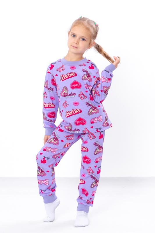 Girls’ Cotton Pajama Set – Long Sleeve Top & Pants, Gentle On Skin, Demi-season, 6076-024-7 HC