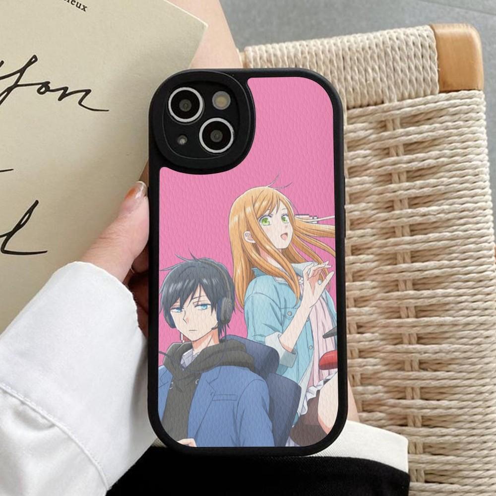 Anime My Love Story Yamada kun Lv999 Phone Case Hard Leather For iPhone 14 13 12 Mini 11 14 Pro Max Xs X Xr 7 8 Plus Fundas