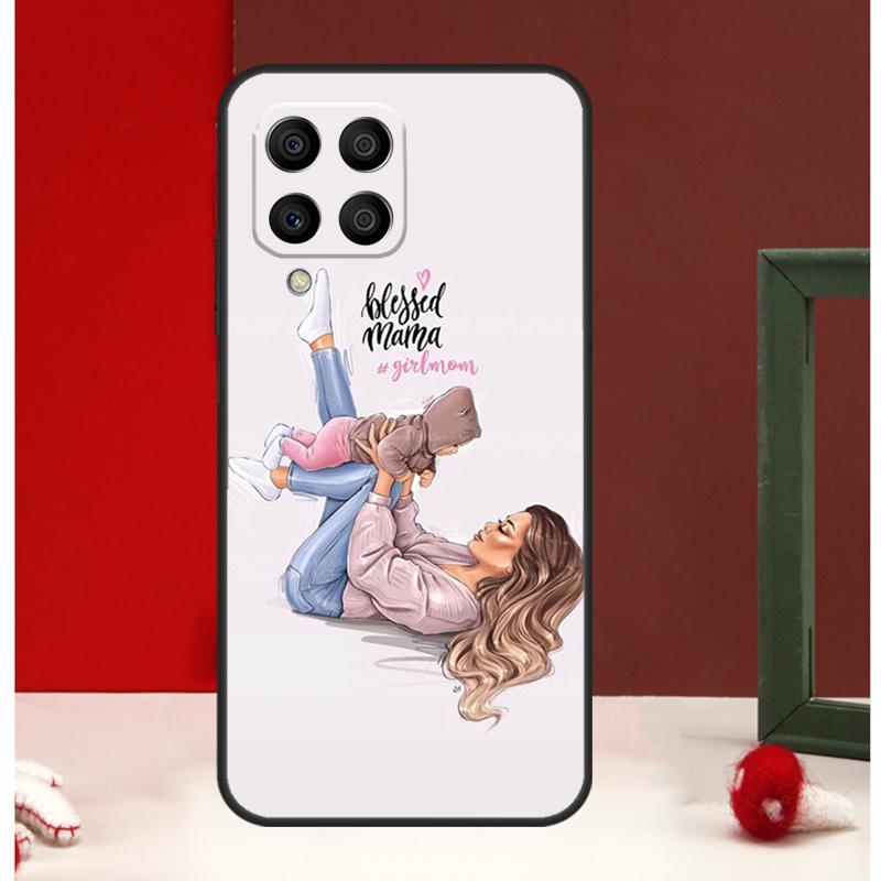 Baby Mama Dochter Meisje Zoon Papa Hoesje Voor Samsung Galaxy M12 M32 M52 M06 M16 M36 M56 M33 M15 M55 M31 M13 M14 M53 M35 M34 M54