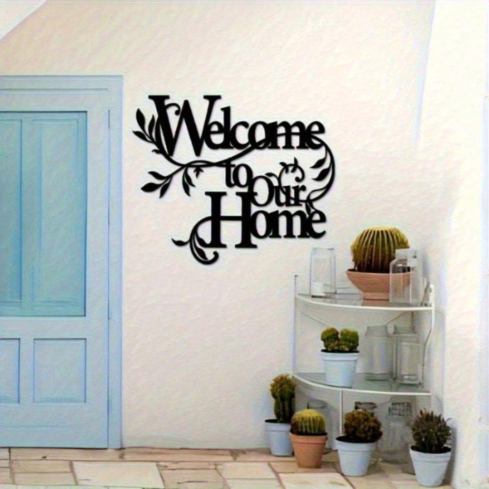 Metal Wall Art Living Room Decor Modern Home Interior Sculpture
