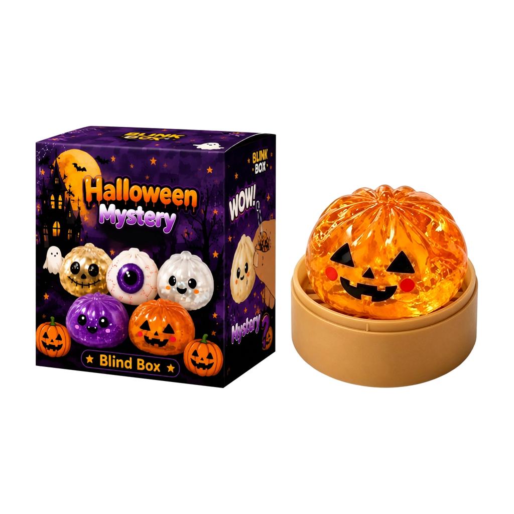 Halloween Set with Steamer Design - Stress Toy for Kids Party Favors