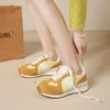 Fashion CRLAYDK Women's Platform Sneakers Casual Lace Up Stylish Tennis Running Retro Lightweight Trainers Ladies Walking Fashion Shoes
