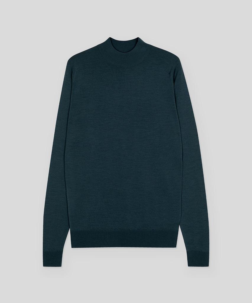 Jonseumedeulli Harcourt Merino Wool Mock Neck Knit Seasonal 5 Colors
