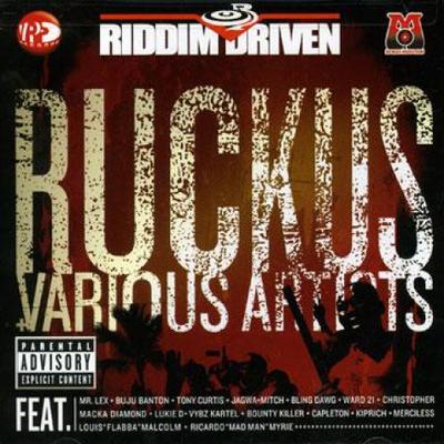 CD VARIOUS - Riddim Driven: Ruckus VPCD2286 VP 2005 US Reggae, Ska & Dub