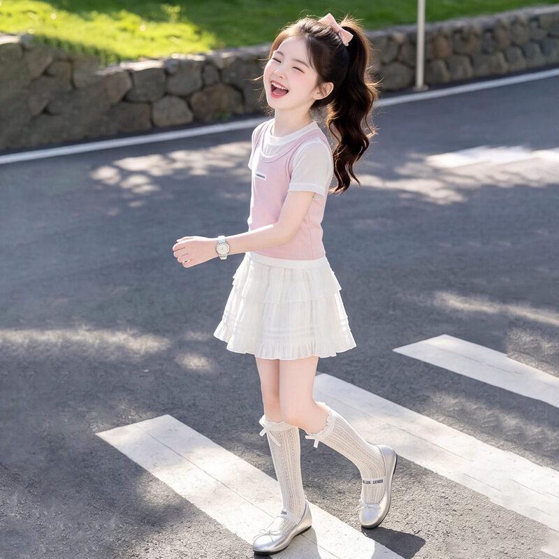 Moonkids Girls' Korean Style Summer Outfit Collection