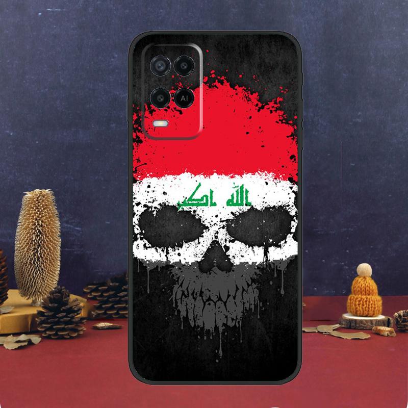 

Iraqi Iraq National Flag For OPPO A17 A77 A58 A78 A98 A15 A5 A9 A96 A76 A16 A54 A74 A94 A52 A72 A79 A57S A53S Case OPPO A54s