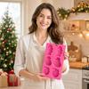 6-fach Weihnachten Silikon für Seifenherstellung DIY Backen Zufällige Farbe