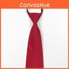 Unisex Professional Zipper Tie With Arrow Style For Office And Business Attire