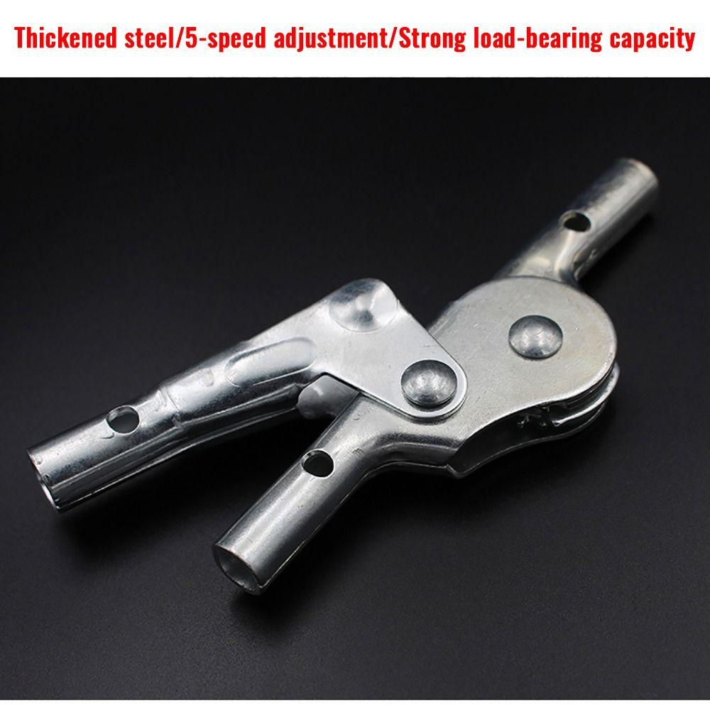 4/5 Gears  Adjustable Sofa Angle Adjuster Joint Steel Chair Hinge Jig  For Chair/Sofa