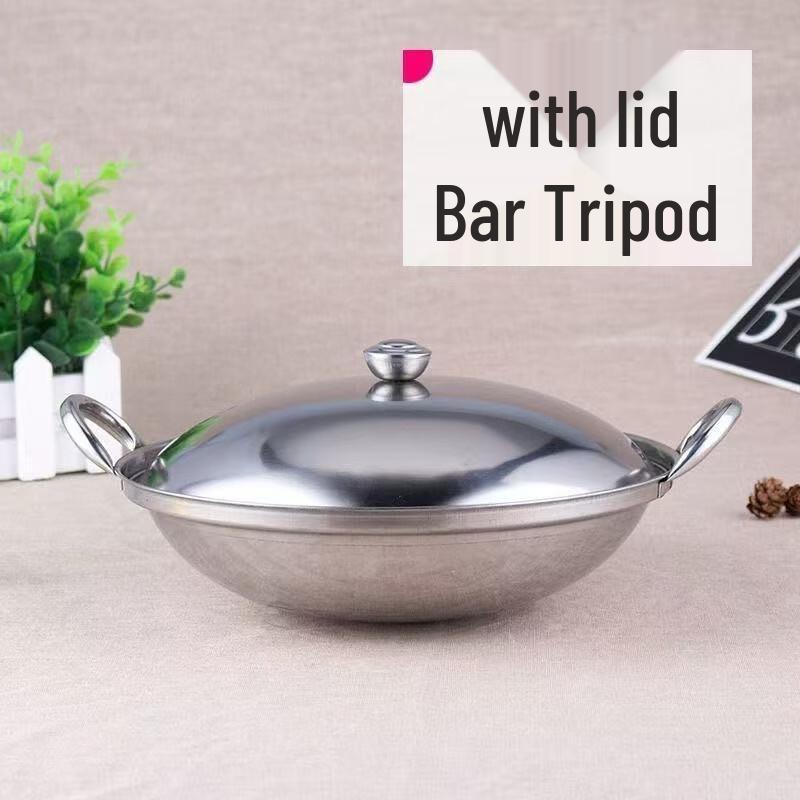 ZISIZ 304 Stainless Steel Alcohol Burner Mini Hot Pot Set