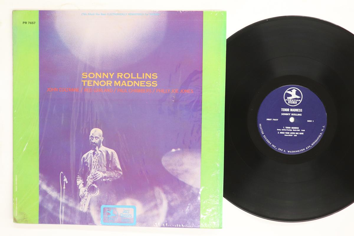 

LP Record SONNY ROLLINS Tenor Madness PRST7657 PRESTIGE 1969 US Jazz Used