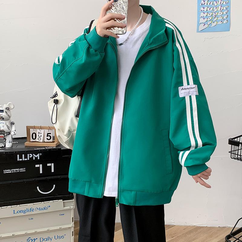 Autumn on New Men Casual Collars Mountaineering Sports Windproof Waterproof Jacket Fashion Trend Coat Men