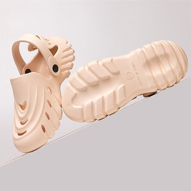 Модные ажурные тапочки с отверстиями для женщин 2024 года — фото 4