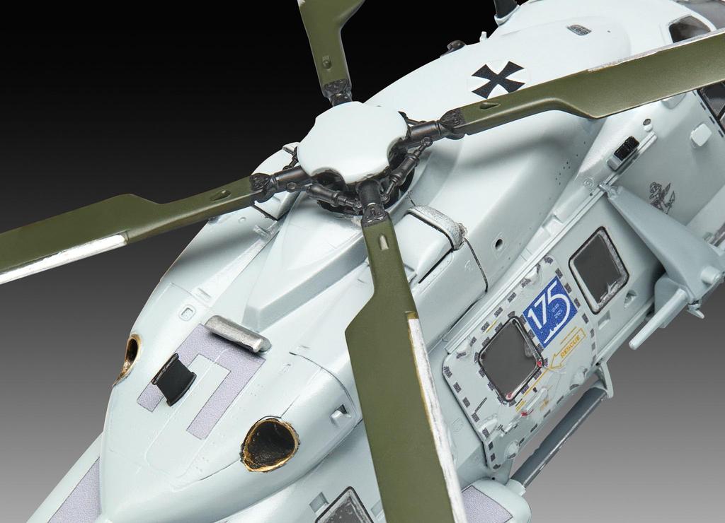 Revell Germany 1/72 NH90 NFH Navy Plastic Model Kit 03784 (Helicopter)