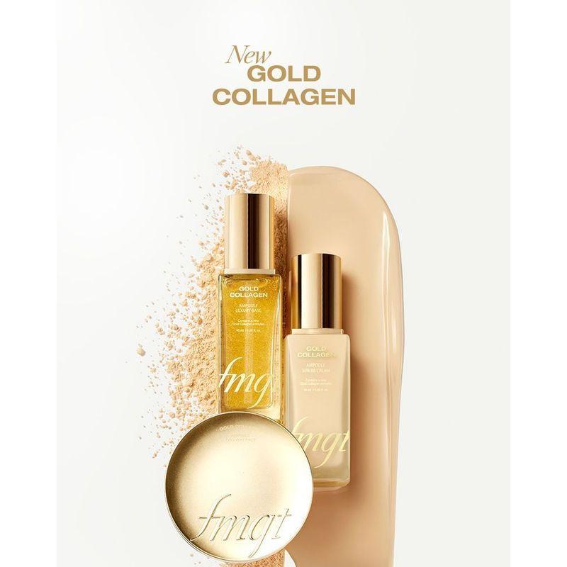 THE FACE SHOP - fmgt Gold Collagen Ampoule Mesh Cushion Refill Only - 2 Colors