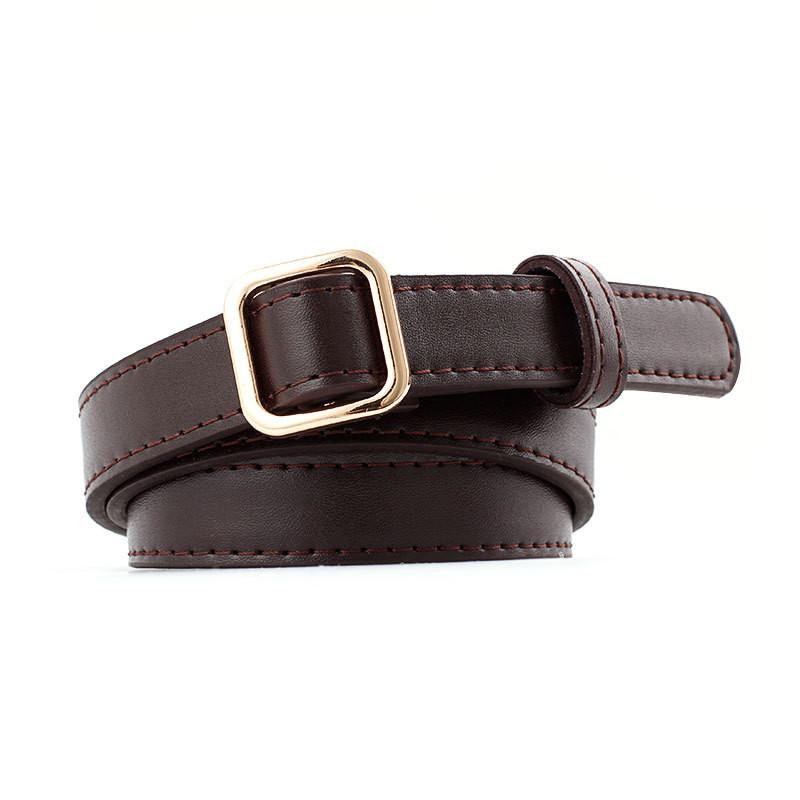 

Timeless Versatile Womens Belt With Smooth Closure Ideal For Elegant Casual Style кофейный