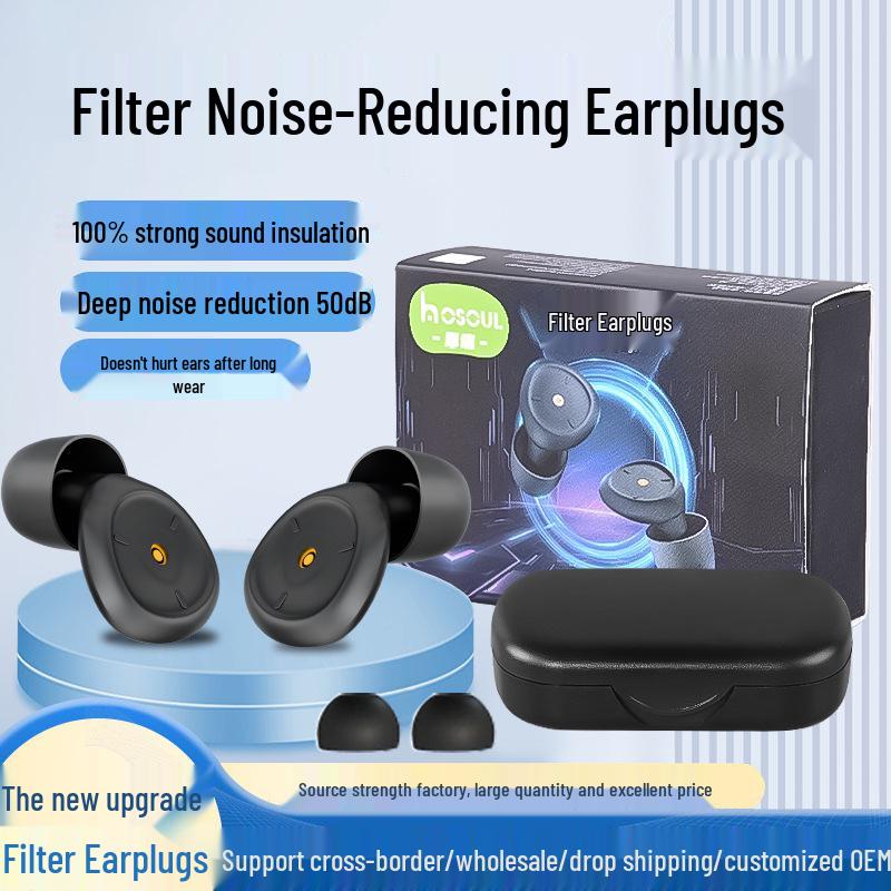 Noise-Cancelling Sleep & Study Earplugs - Anti-Interference, Essential for Home, Travel, and Reading