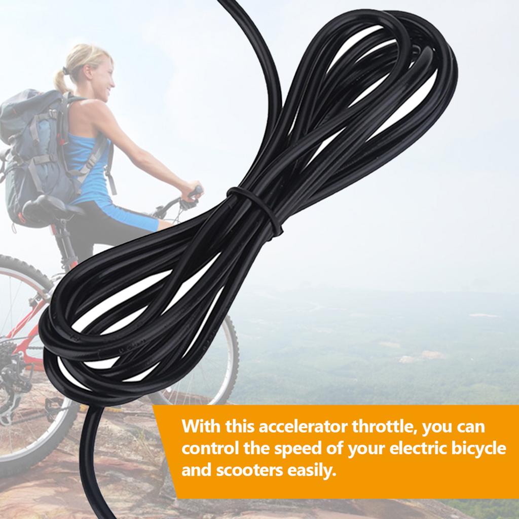 Accelerator Thumb Finger Trigger Throttle for Electric Bike Scooter E bike (Left Hand)