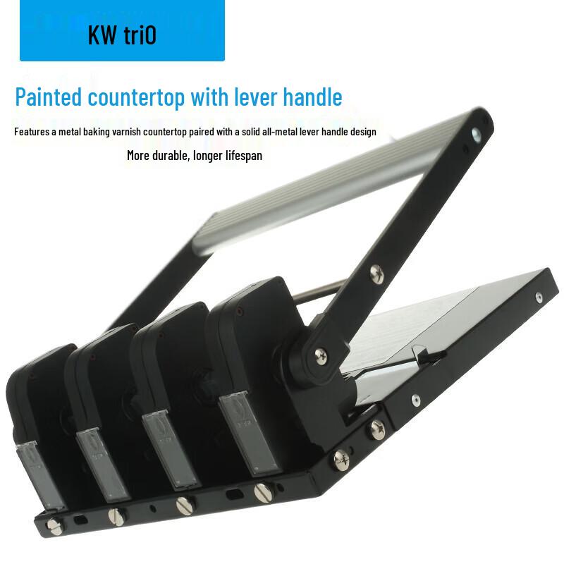 KW-triO 931D Metal Four-Hole Punch CN plug (adapter included)