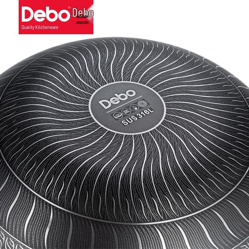 Debo 316 Stainless Steel Honeycomb Non-Stick Wok