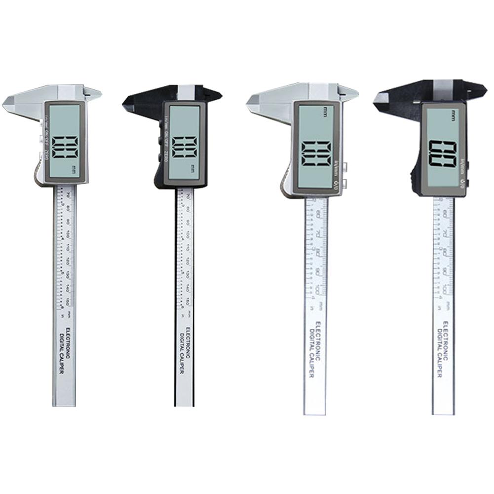 Digital Caliper 100/150mm Micrometer Measuring Gauge Full Screen Caliber Measuring Ruler for Home/Industrail/Jewlery Measurement