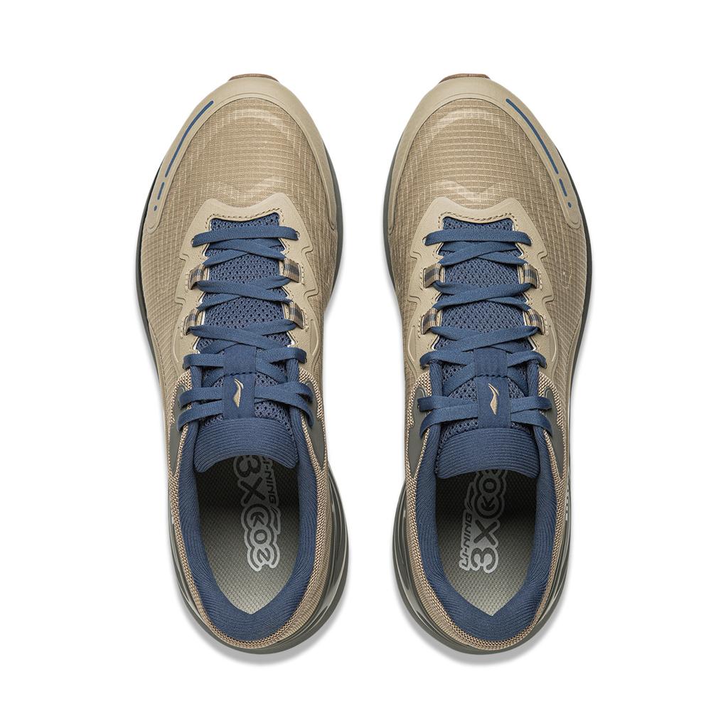 Li Ning Easy Adapt V2 Protective Soft Rebound Running Shoes Men Running Shoes Brown ARSU049-3