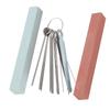 Stainless Steel+Sharpening Stone Guitar Maintenance Kit Multi-color Fret Polishing Tool  For Guitar