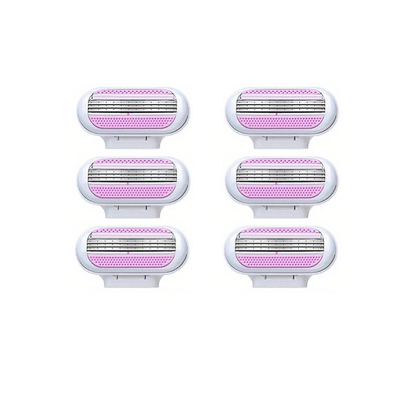 Lames de rasoir de sécurité pour femmes, compatibles avec le rasoir Venus, pour le visage, les jambes, les aisselles et le bikini.