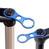 2pcs Aluminum Alloys Bicycles Front Fork Caps Wrench Removal & Installation Spanner Bicycles Bottom Brackets Removal Tool