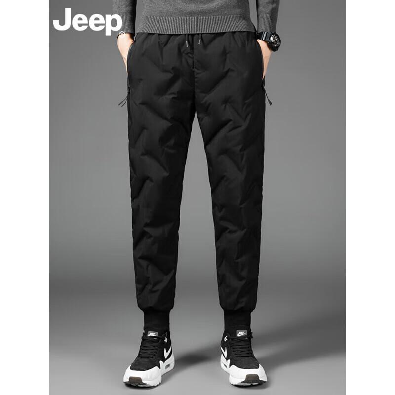 JEEP SPIRIT Men's Thermal Fleece-Lined Jogger Pants