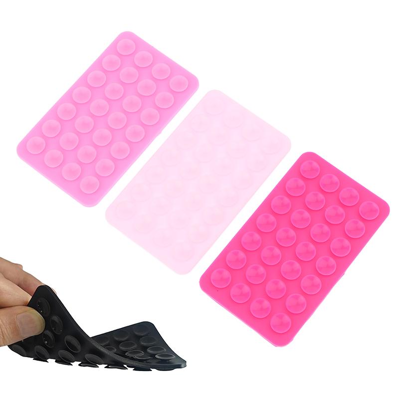 Phone Mount Adhesive Sucker Pad - Double Side Silicone Single Piece