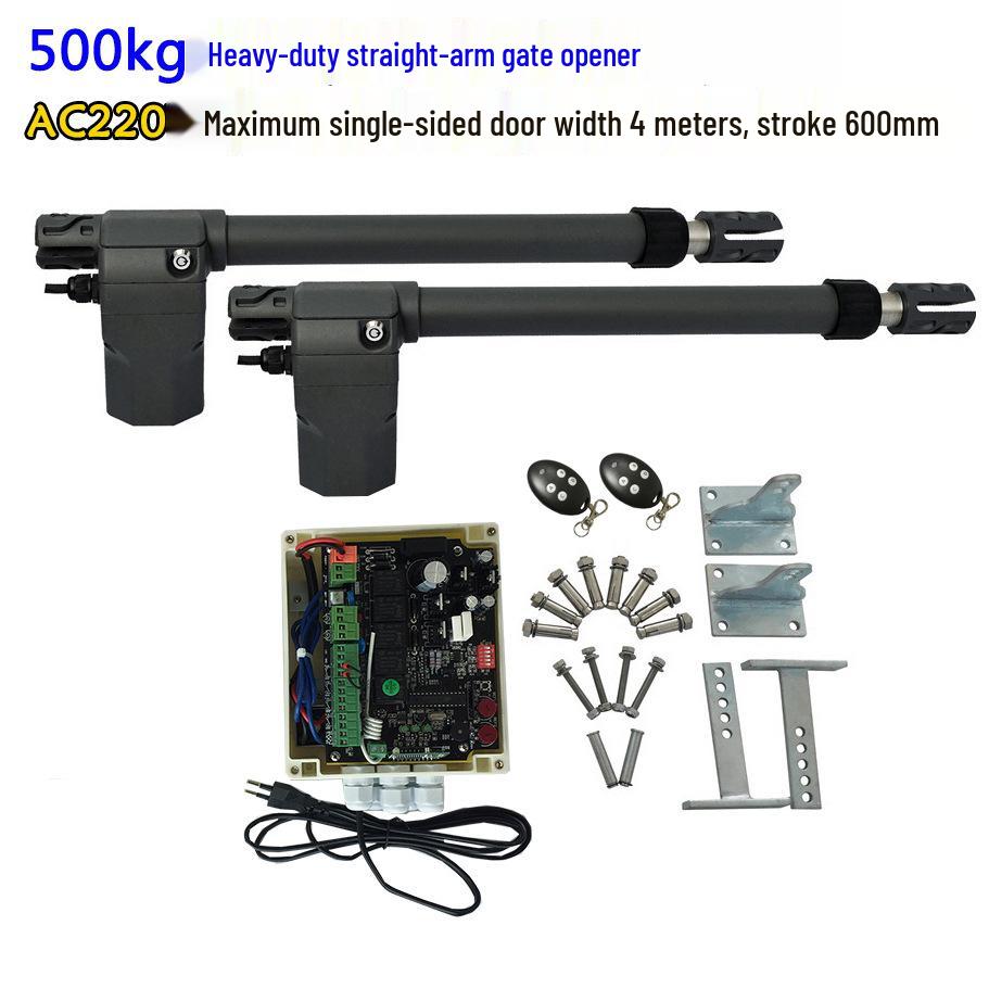 Double-Arm Electric Swing Gate Motor with Smart Remote Control & Access