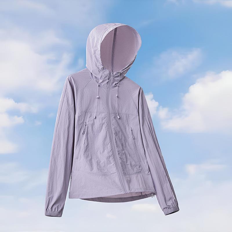 Unisex Summer 2025 Hooded UV Protection Water-Repellent Lightweight Jacket