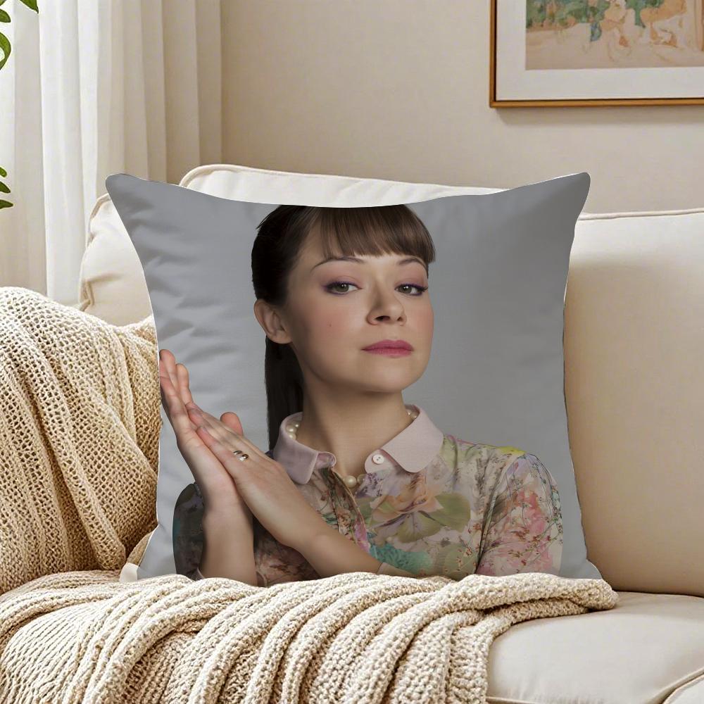 Hollywood Actress AAlison Hendrix Cushion Cover Pillowcase Antidustmite living Room Sofa Decor Cushion Room