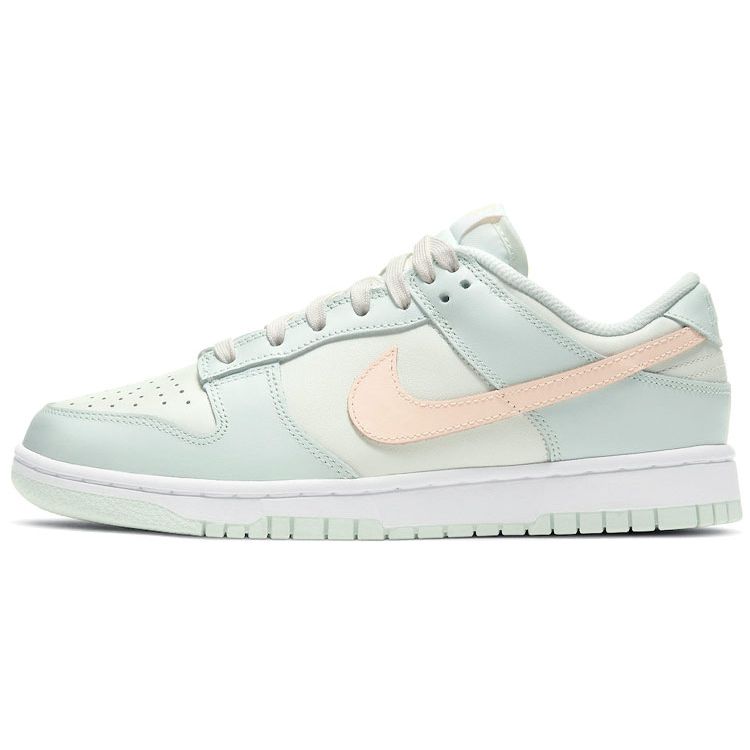Nike Dunk Low Barely Green Женские кроссовки Sail Crimson-Tint White DD1503-104 40.5