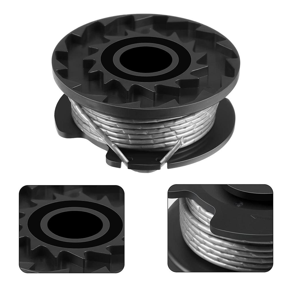 8 Pack F016800569 String Trimmer Replacement Spool Line for Bosch EasyGrassCut 23, 26, 18, 18-230, 18-260, 18-26