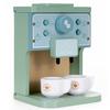 Jouet barista - SPRINGOS - Machine à café en bois - 8 éléments - 3 ans et plus - Multicolore