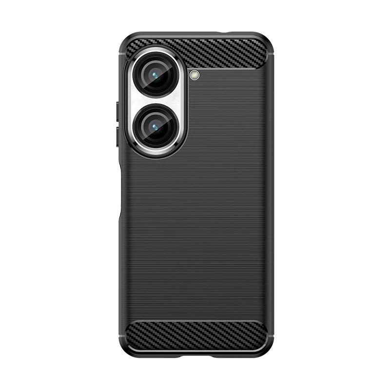 For Asus Zenfone 10 Case Cover For Asus Zenfone 9 Cover Phone Bumper Shockproof TPU Carbon Fiber Case For Asus Zenfone 9 Fundas
